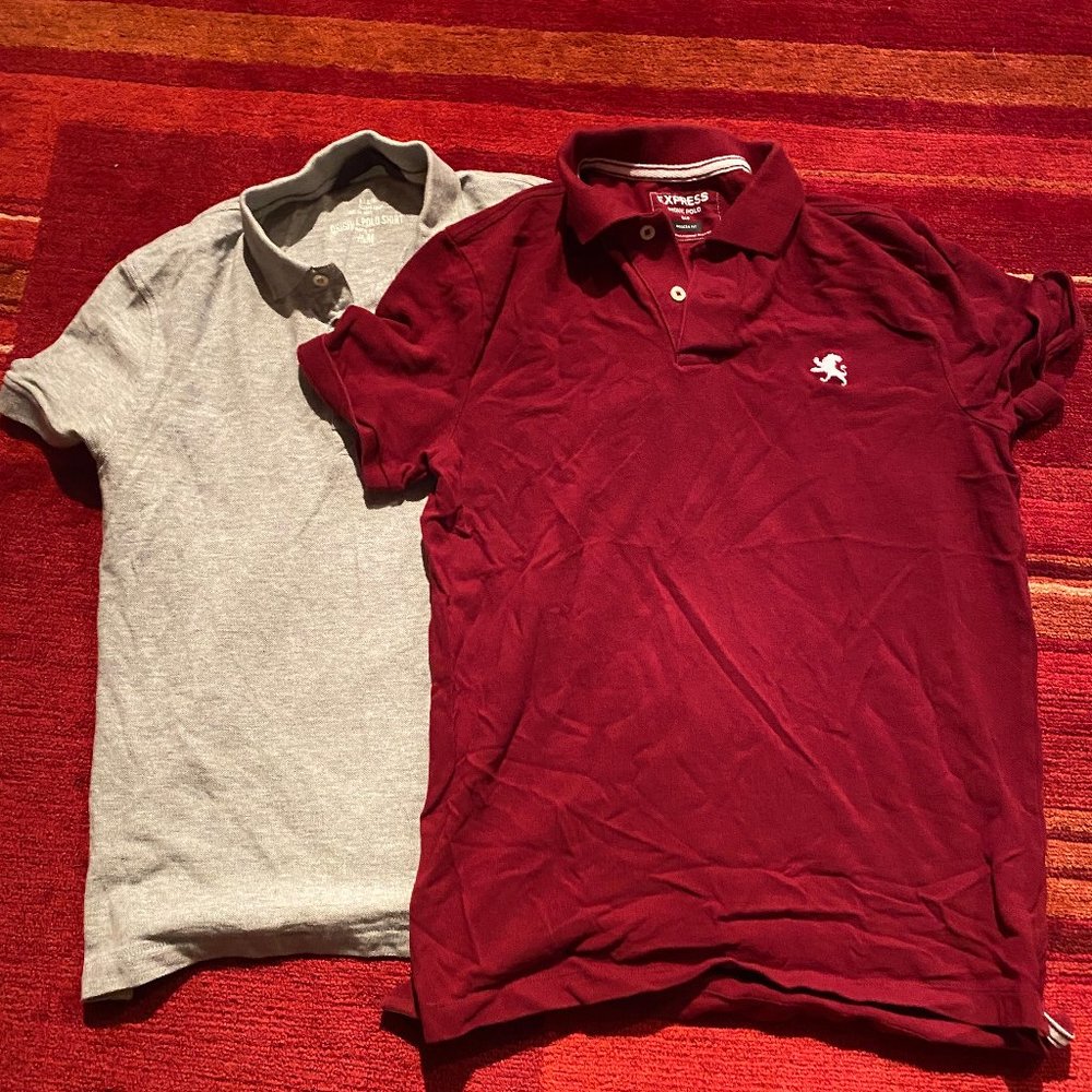Set of 2 Men's Polo Shirts (S)